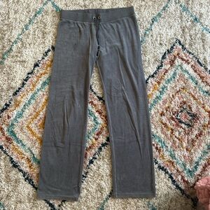 Y2K Victoria Secret Velvet Gray Sweatpants